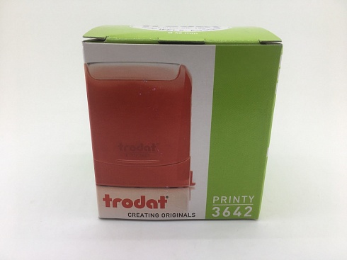 Коробка для печати автоматическая Trodat Printy 3642, пластиковая со штемпельной подушкой, Изготовление печатей и штампов в Самаре.